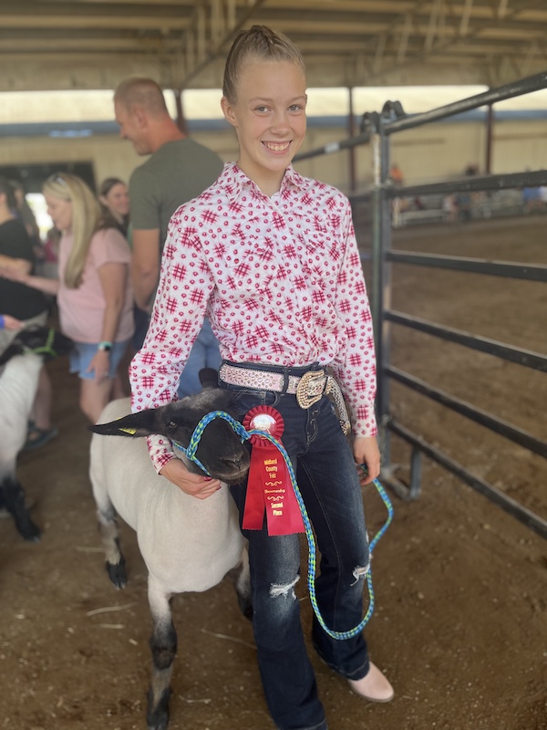 Reserve Grand Champion Lamb, 2022 Midland County Fair