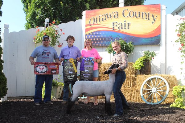 Grand Champion Ewe, 2022 Ottawa County Fair