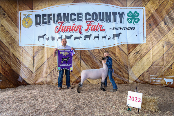 Supreme Ewe, 2022 Defiance County Fair