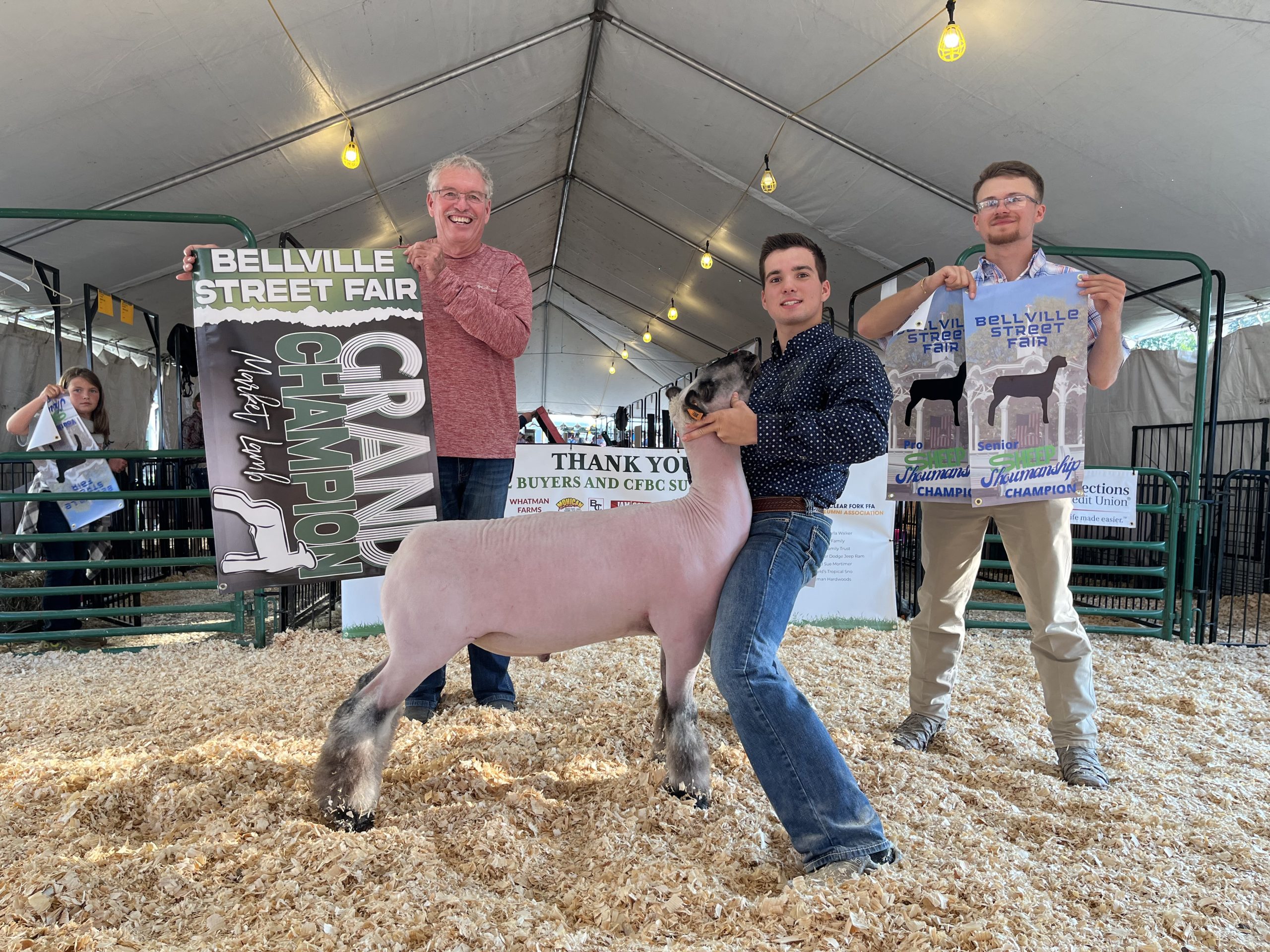 Grand Champion Market Lamb, 2022 Bellville Street Fair