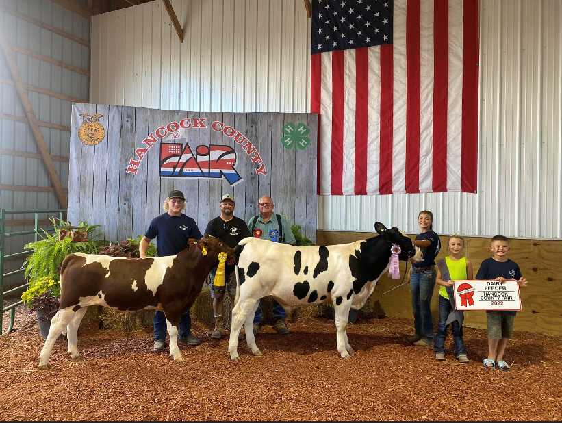 Reserve Champion Dairy Feeder, 2022 Hancock County Jr. Fair