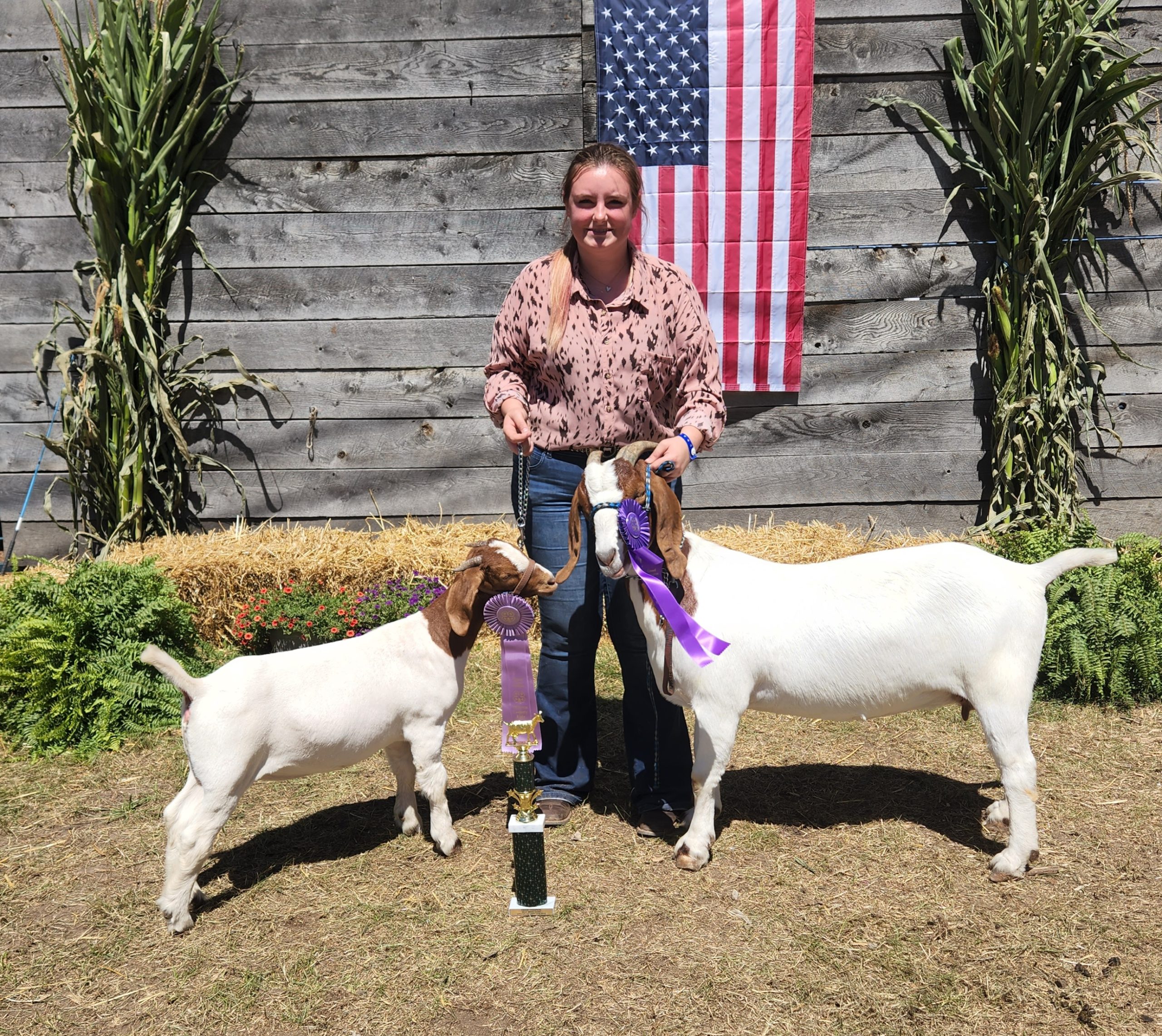 Grand Champion Boer Goat, 2022 Ottawa County Doe Show
