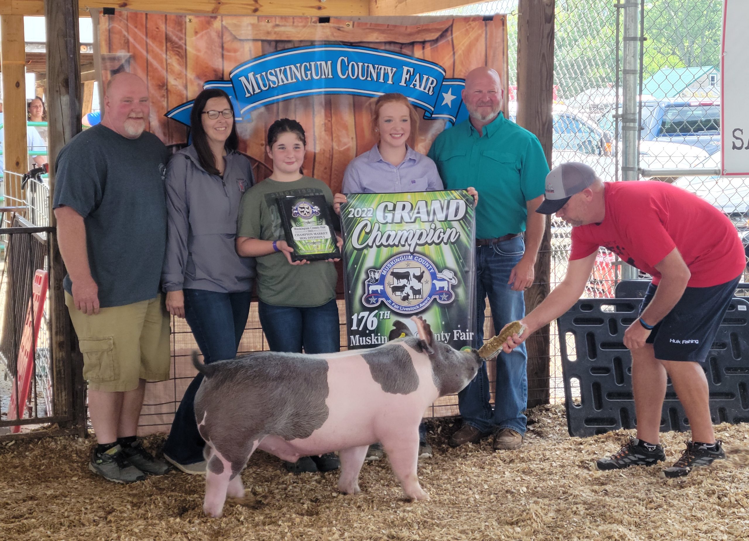Grand Champion Market Hog, 2022 Muskingum County Fair