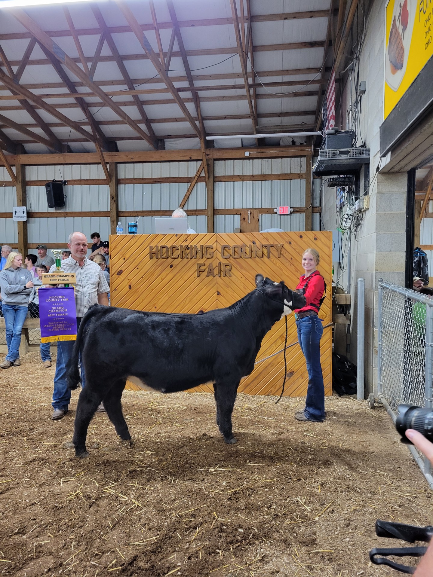 Grand Champion Beef Female, 2022 Hocking County Fair