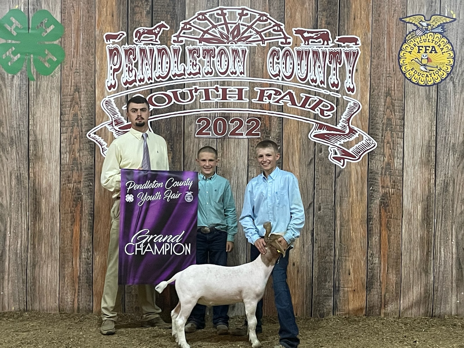 Grand Champion Market Goat, 2022 Pendleton County Youth Fair