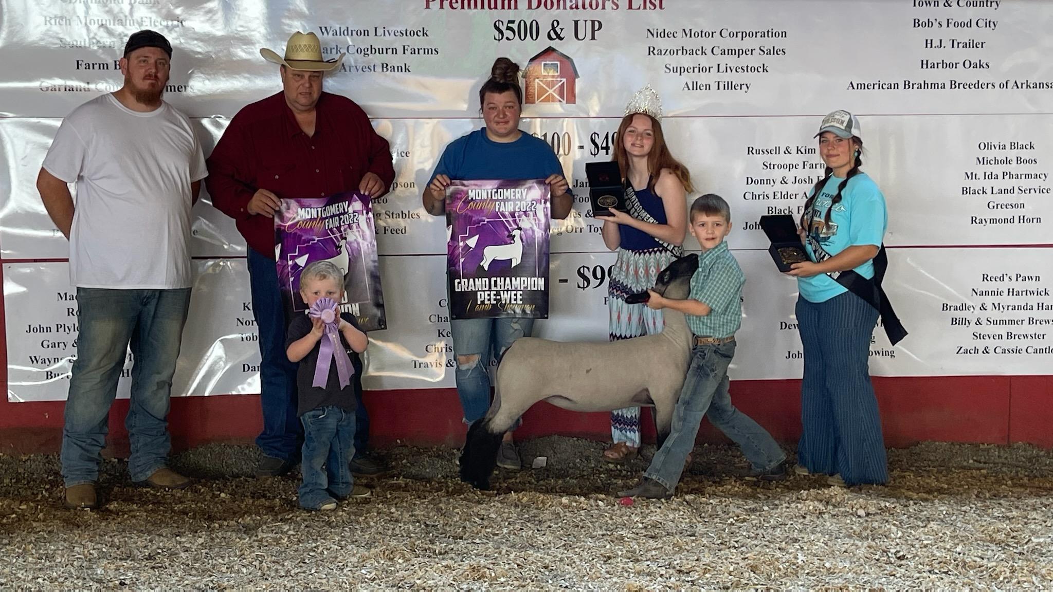 Grand Champion Commercial Ewe, 2022 Montgomery County Fair