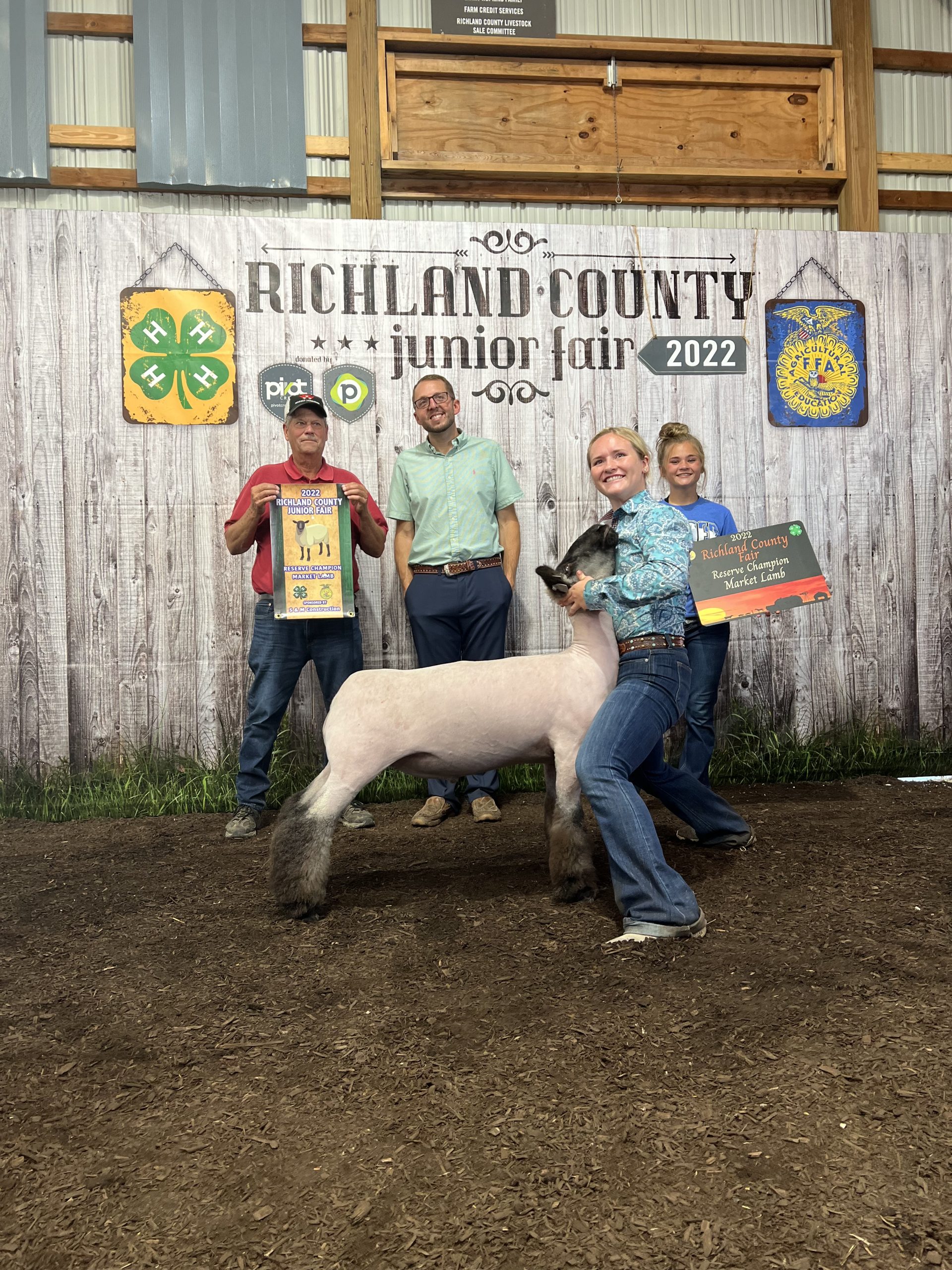Reserve Grand Champion Market Lamb, 2022 Richland County Jr. Fair