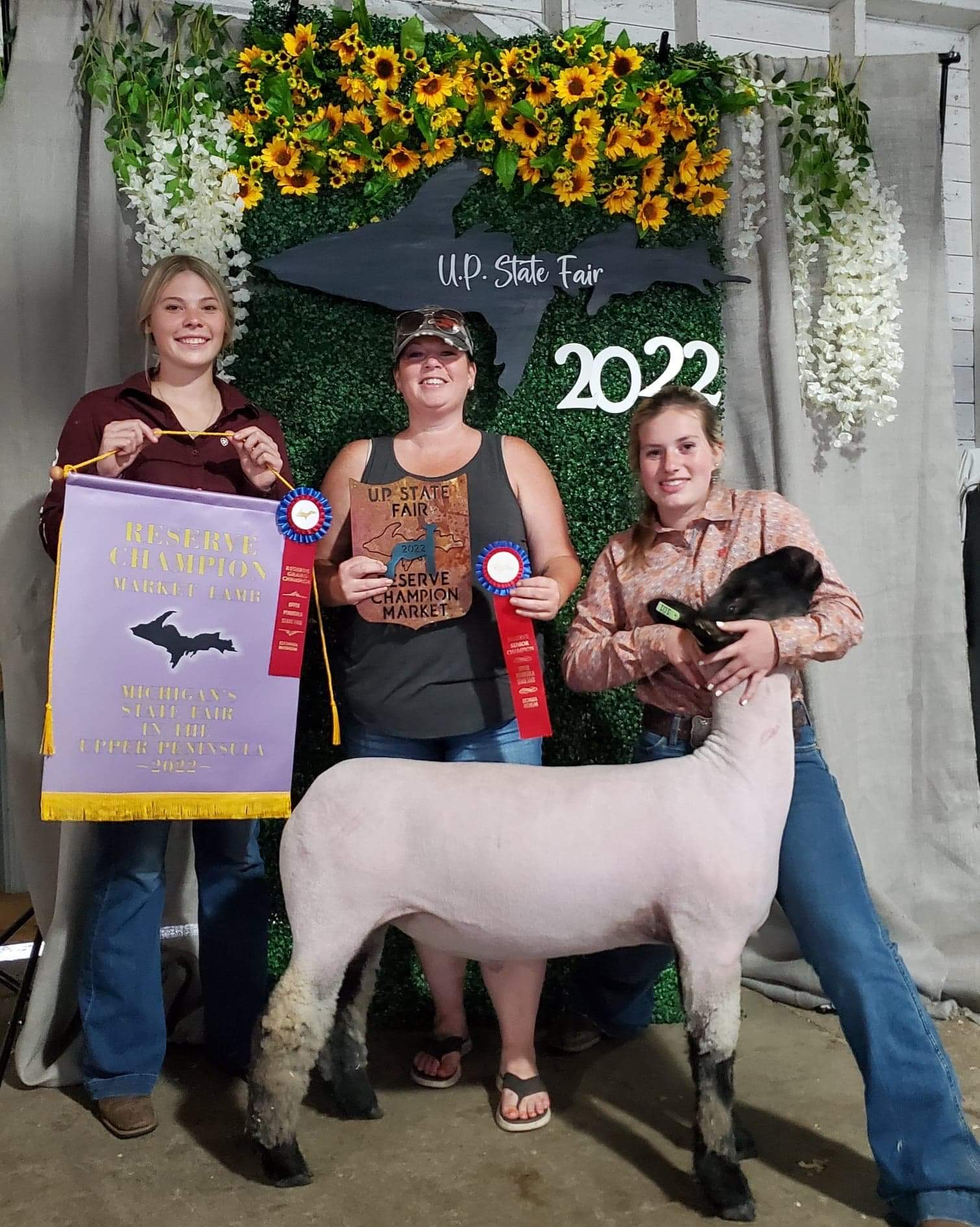 Reserve Grand Champion Market Lamb, 2022 Upper Peninsula State Fair