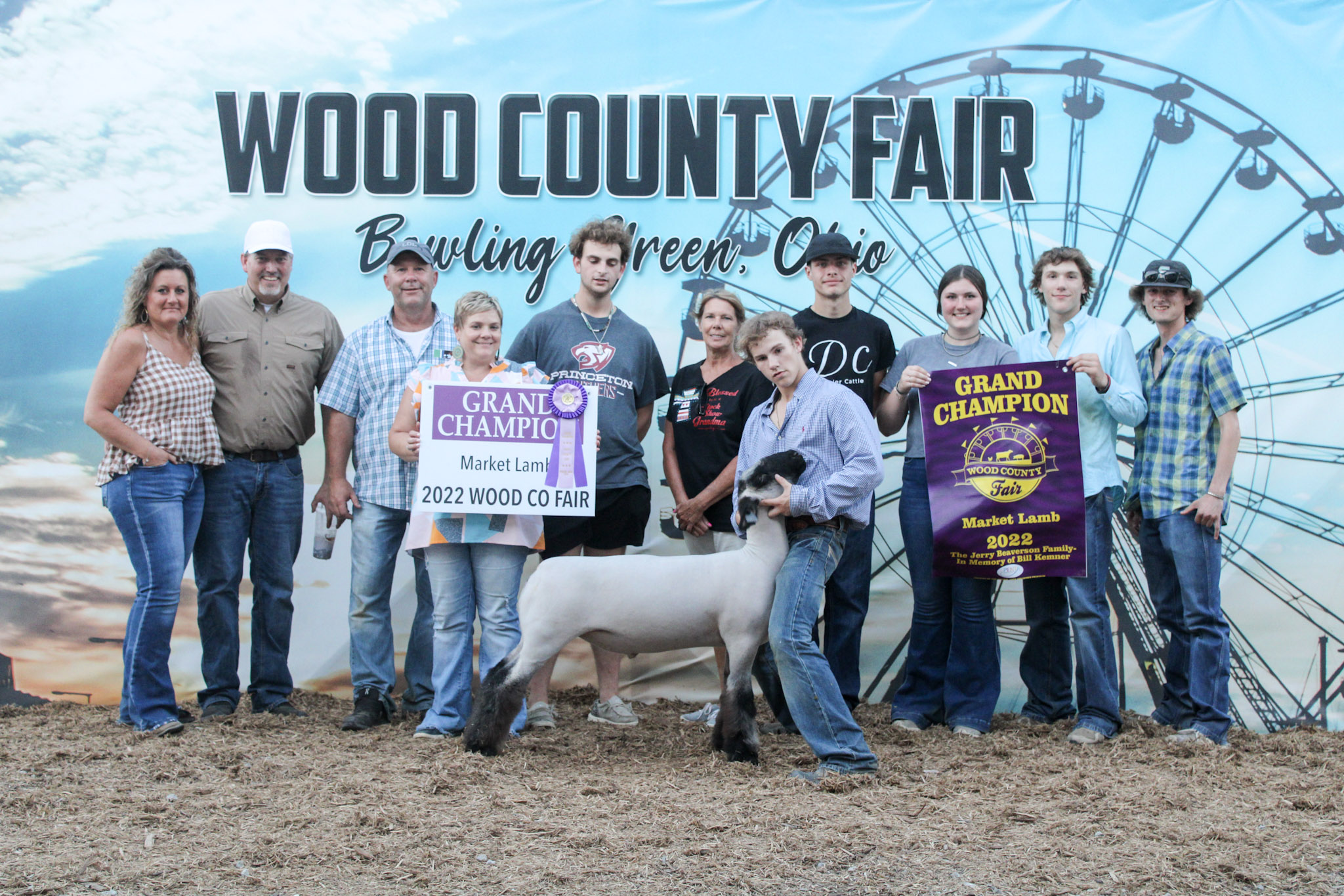 Grand Champion Market Lamb, 2022 Wood County Fair