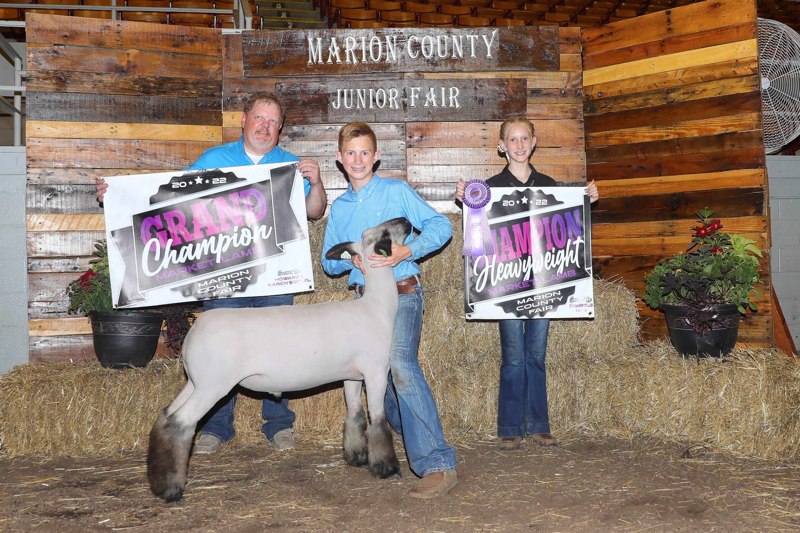 Overall Grand Champion Lamb, 2022 Marion County Fair