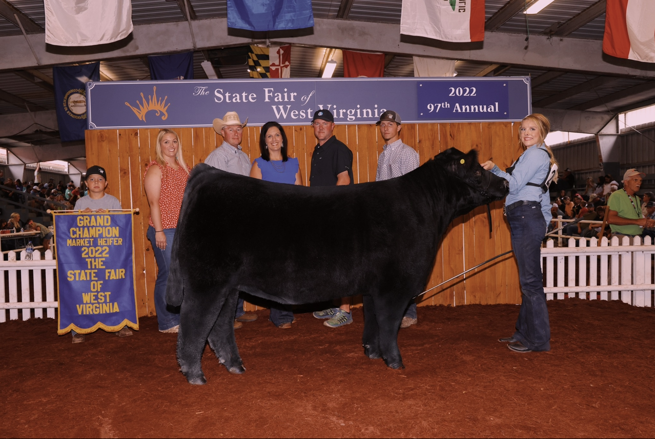 Grand Champion Market Heifer, 2022 State Fair of West Virginia