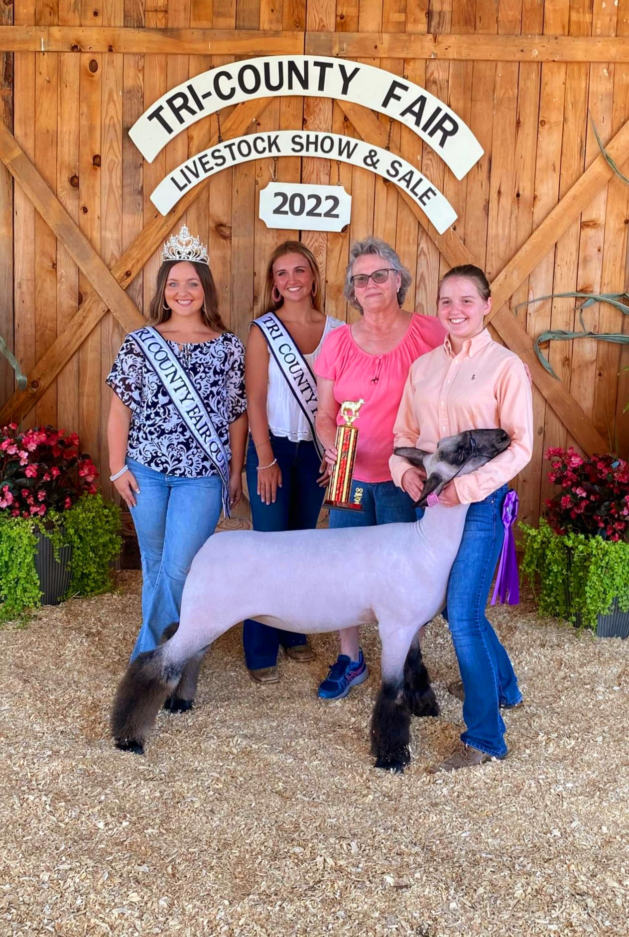 Supreme Champion Ewe, 2022 Tri-County Fair