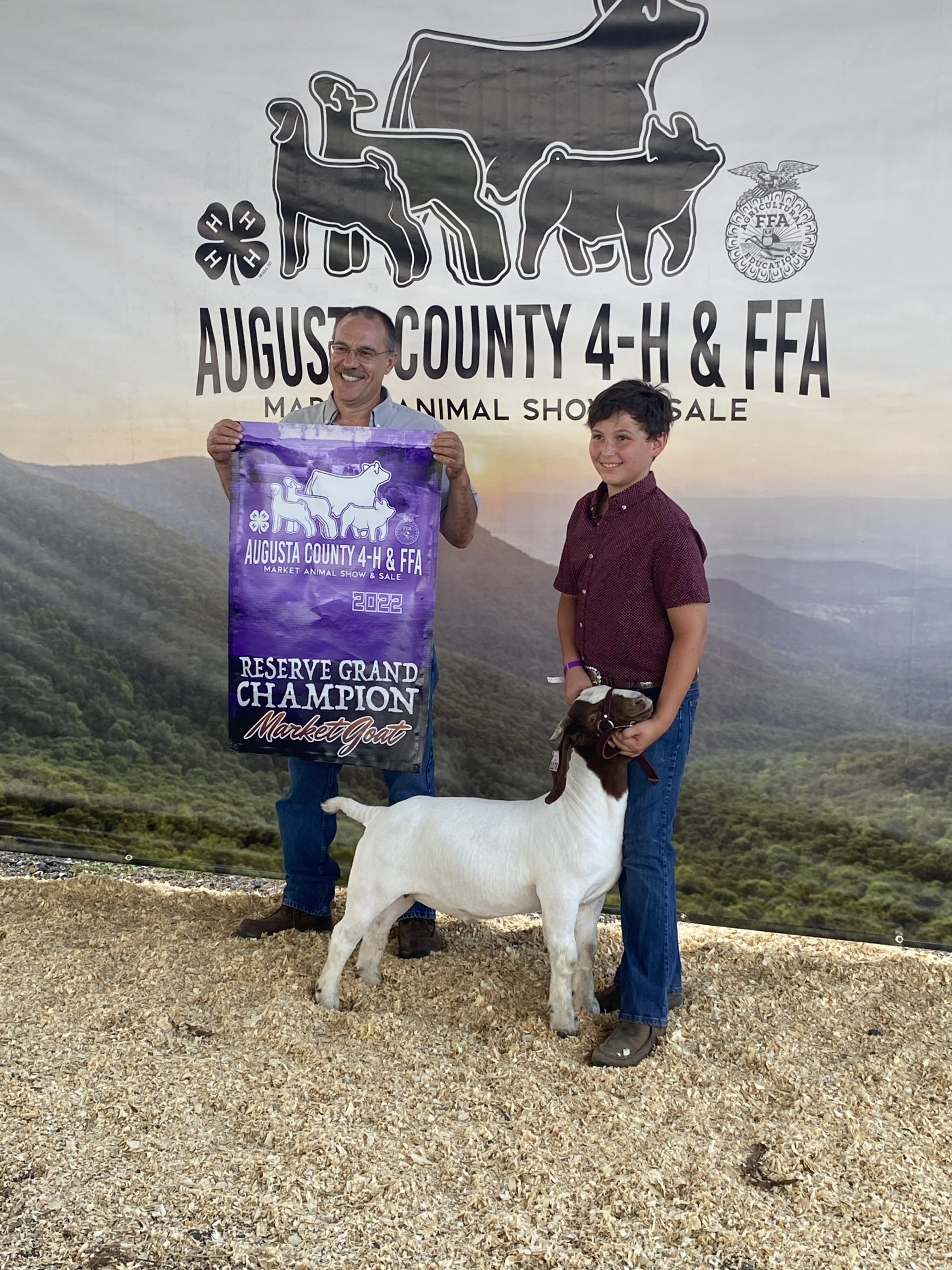 Reserve Grand Champion Market Goat, 2022 Augusta County Fair