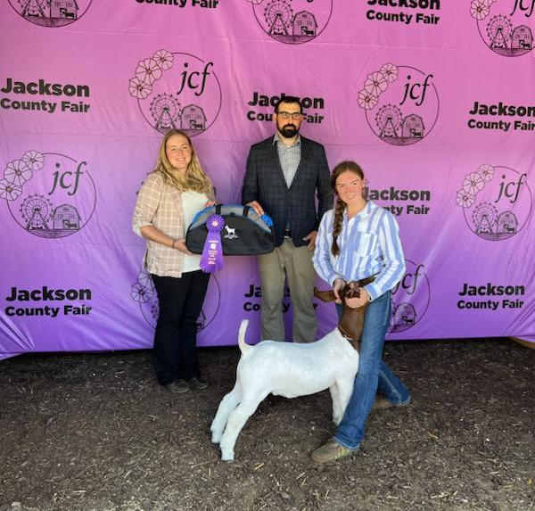Grand Champion Market Goat, 2022 Jackson County Fair