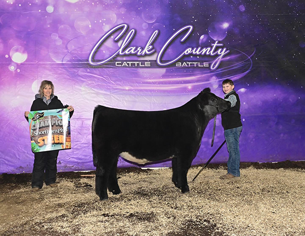 Grand Champion Shorthorn Plus, 2023 OCA Best Clark County Cattle Battle